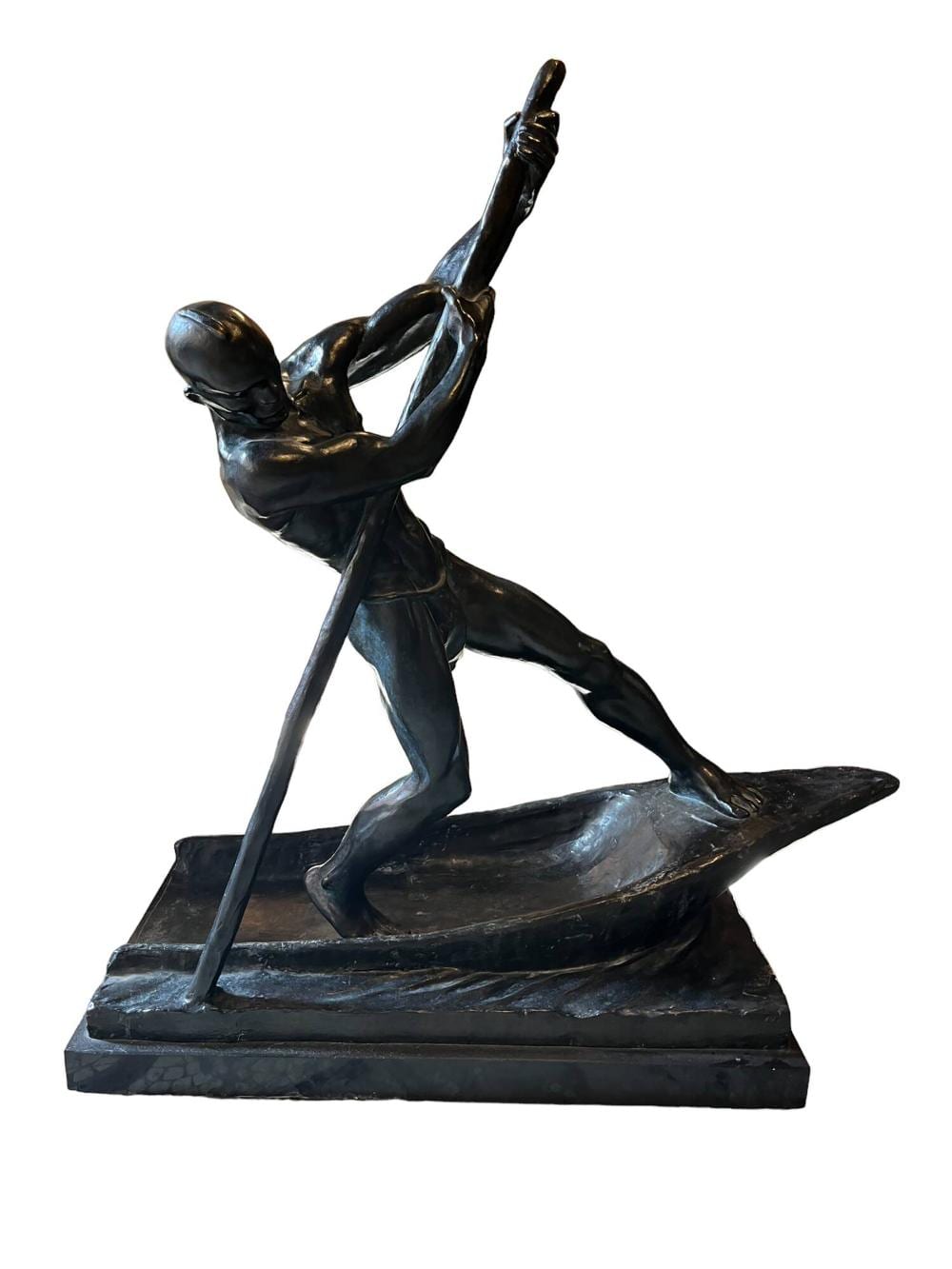 Arthur Dupagne comparable auction result: arthur dupagne 1895 1961 le piroguier