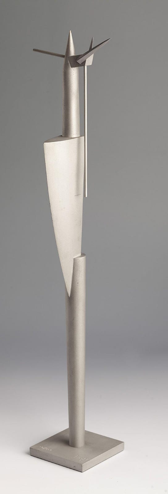 Miquel Navarro comparable auction result: miquel navarro mislata valencia 1945 home guaita satin aluminum copy 10 150 special edition for bancaja of 150 numbered copies signed and numbered