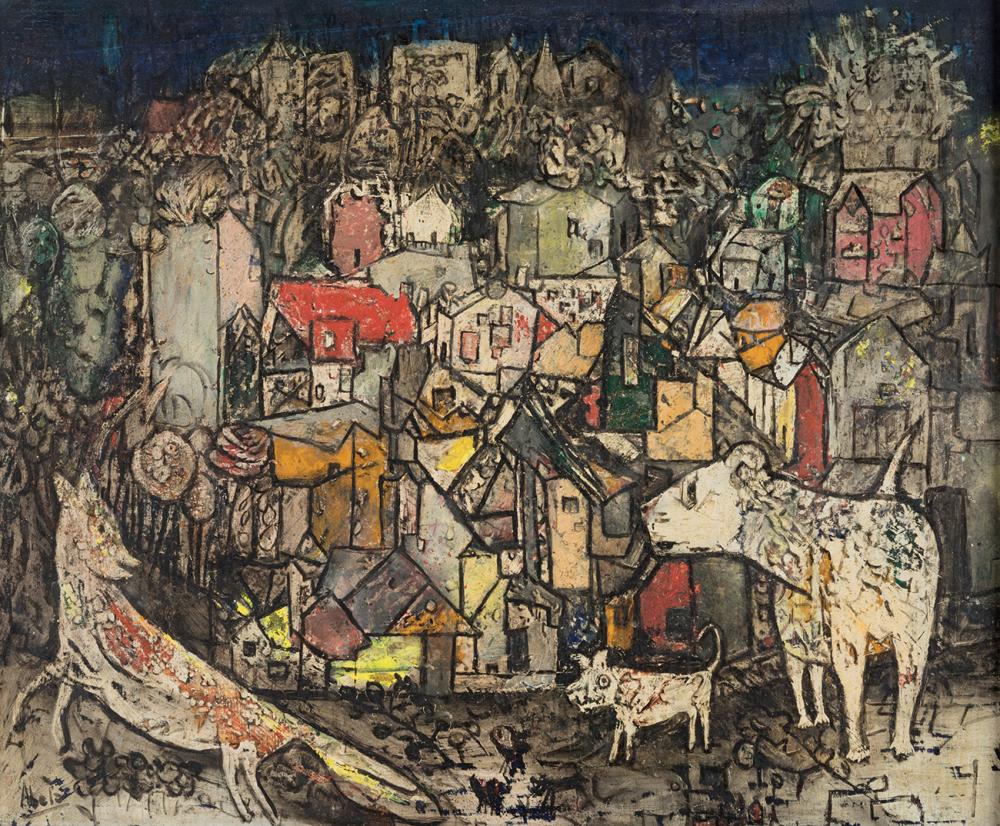 eduardo f lix abela villarreal san antonio de los ba os 1889 havana 1965 city oil on panel signed in the lower left corner measures 32x39cm 48 x 56 cm frame · Setdart Auction House · 2023-12-12 Eduardo Félix Abela Villarreal comparable auction result: eduardo f lix abela villarreal san antonio de los ba os 1889 havana 1965 city oil on panel signed in the lower left corner measures 32x39cm 48 x 56 cm frame