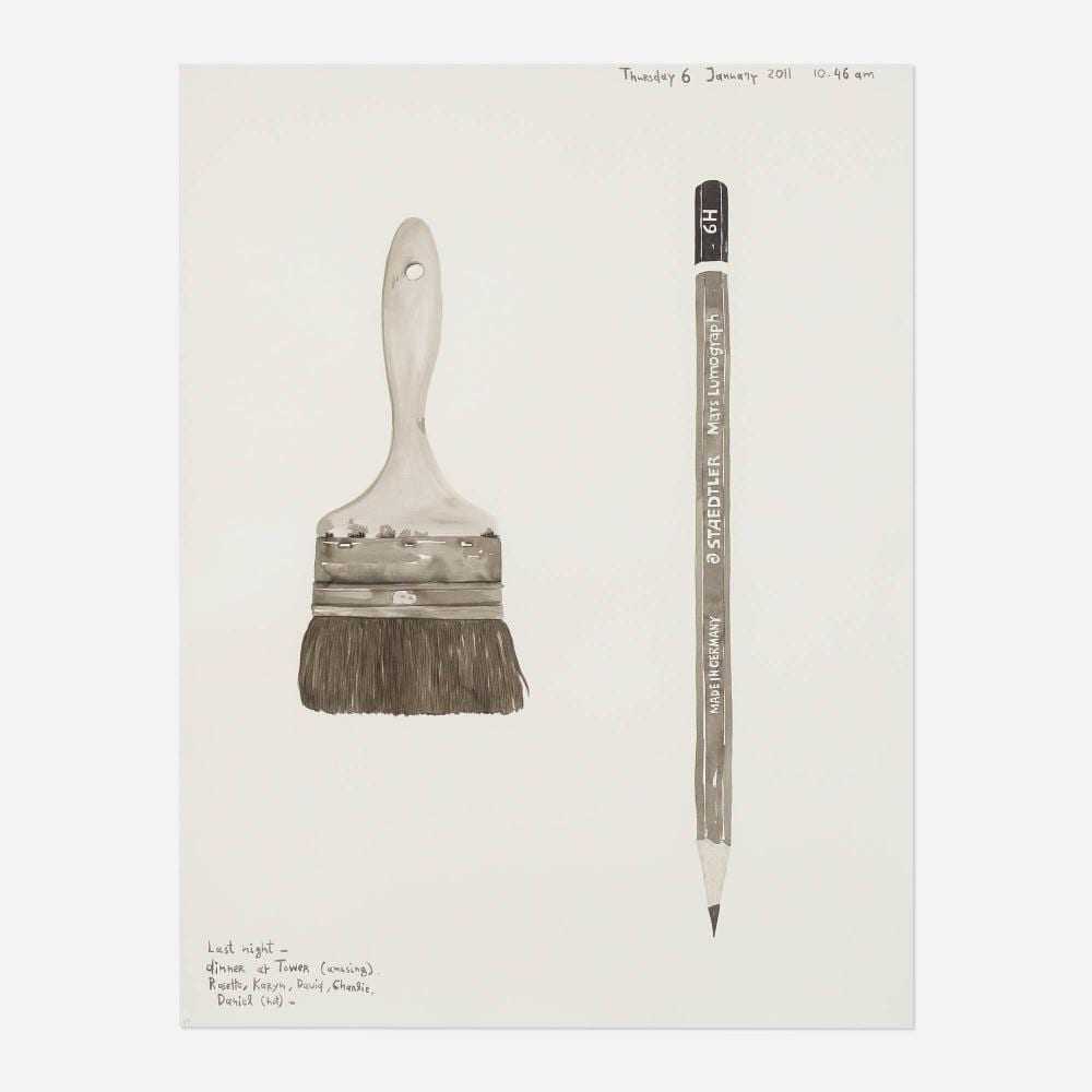 Konstantin Kakanias comparable auction result: konstantin kakanias untitled