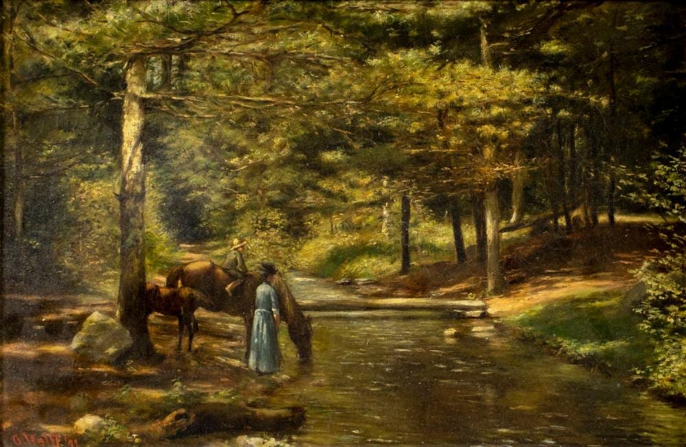 Otto Wolff comparable auction result: otto wolff us germany 1858 1965 oil painting antique