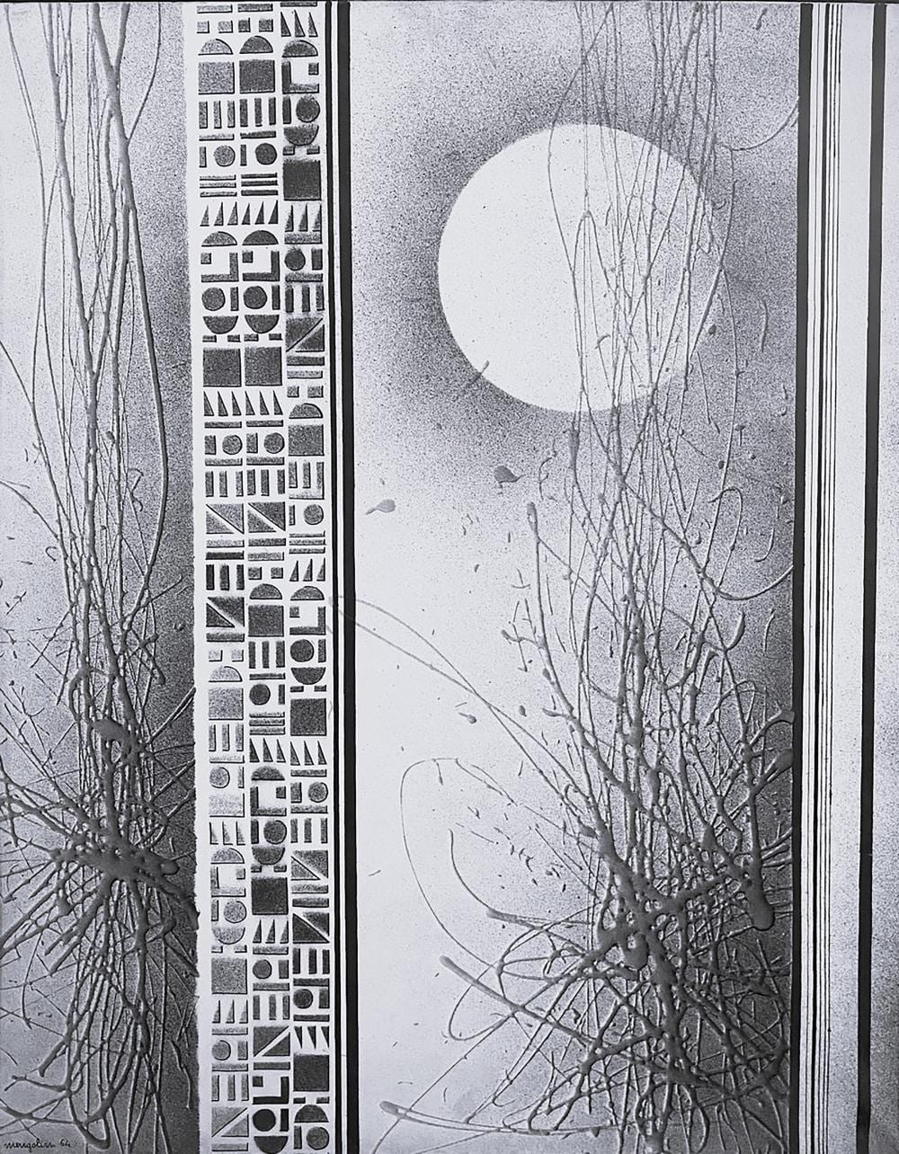 Aldo Mengolini comparable auction result: aldo mengolini n en 1930 composition 04 218 1964