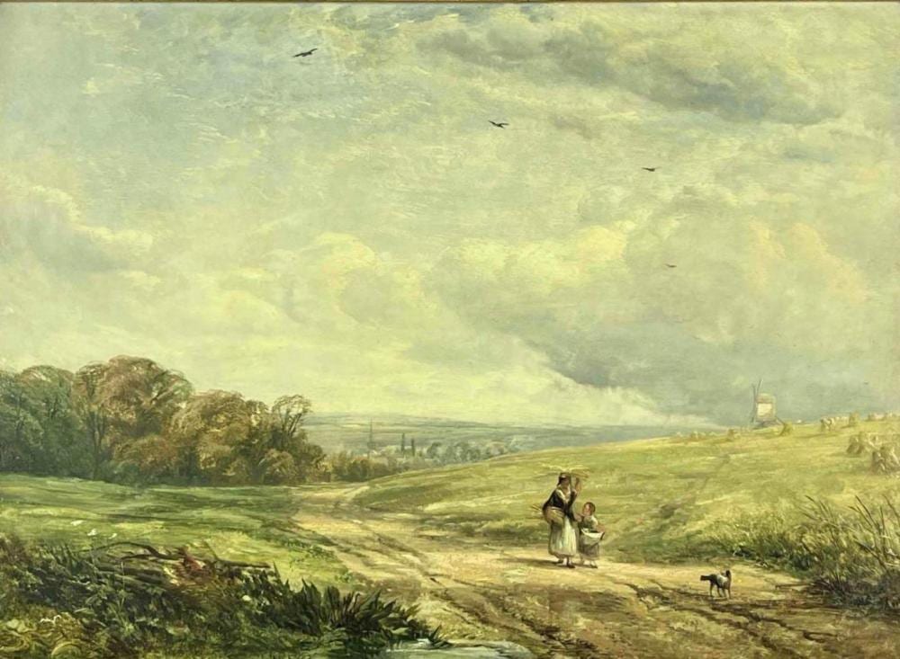 Samuel David Colkett comparable auction result: samuel david colkett british 1806 1863 norfolk downs