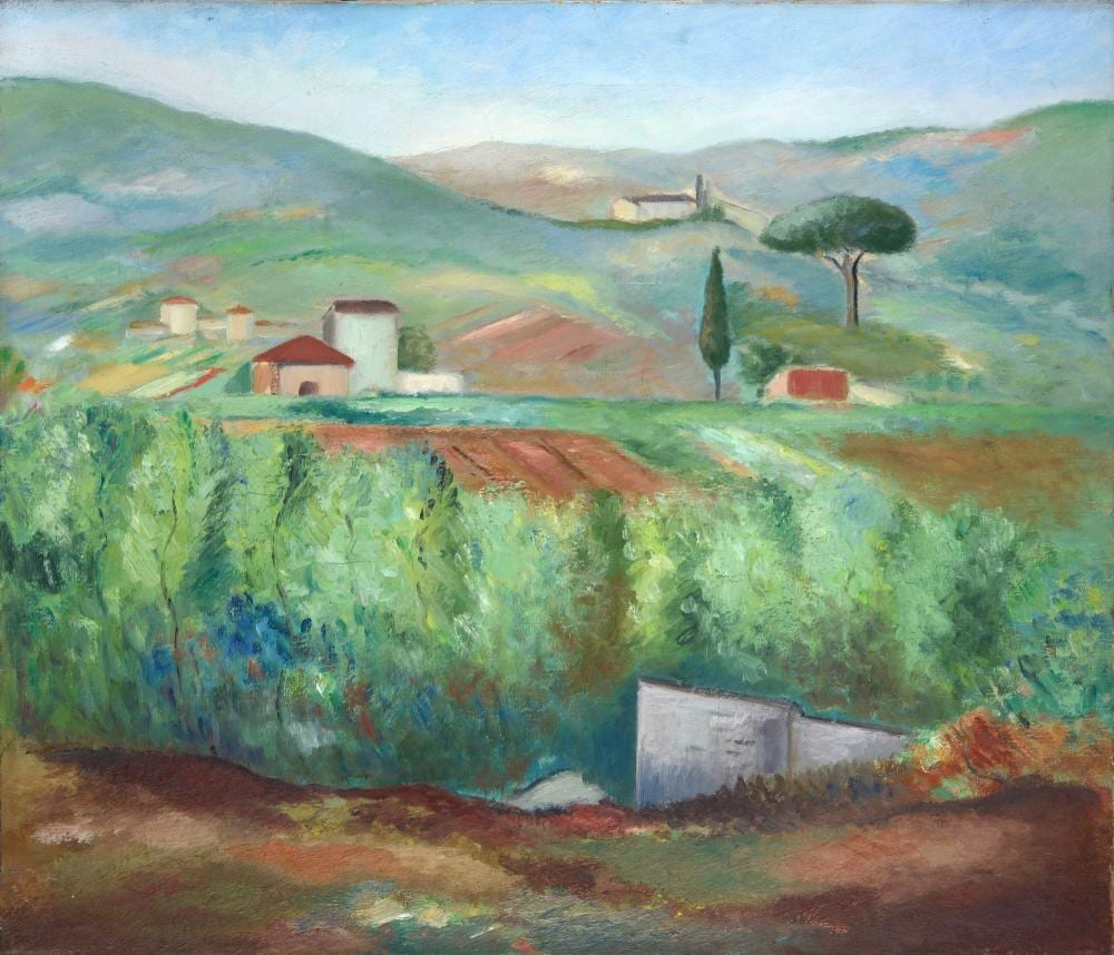 Achille (1899) Lega comparable auction result: achille lega brisighella 1899 firenze 1934 campagna 1933