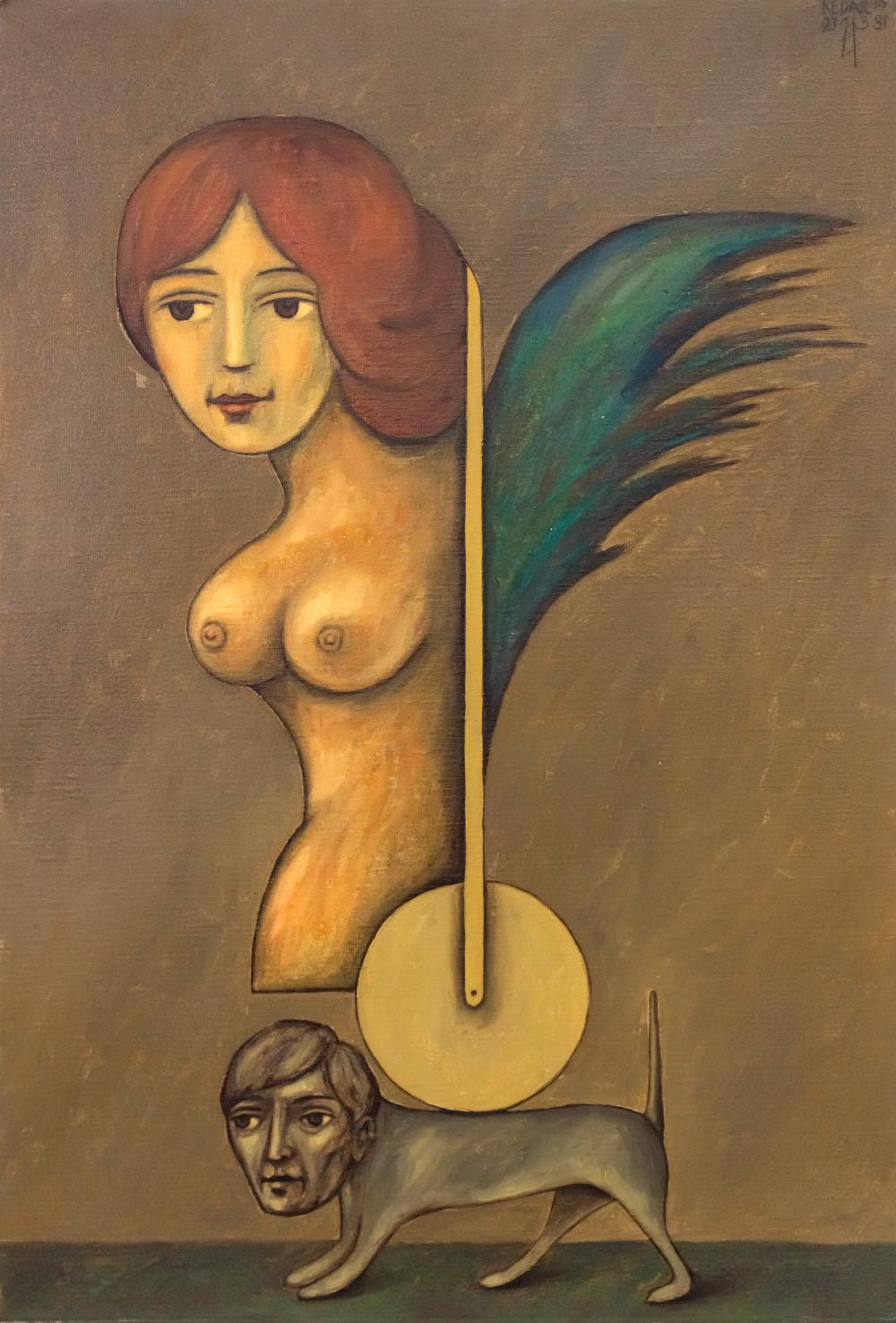 dan kedar 1929 2008 oil on canvas 1981 · Pasarel · 2023-12-14 Dan Kedar comparable auction result: dan kedar 1929 2008 oil on canvas 1981