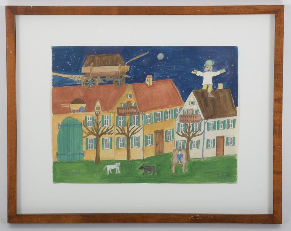 max raffler 1902 1988 mixed media · Locati LLC · 2023-12-17 Max Raffler comparable auction result: max raffler 1902 1988 mixed media