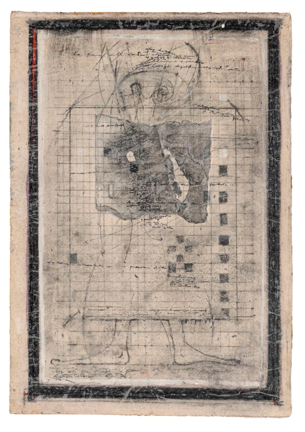 Magdalo Mussio comparable auction result: magdalo mussio untitled