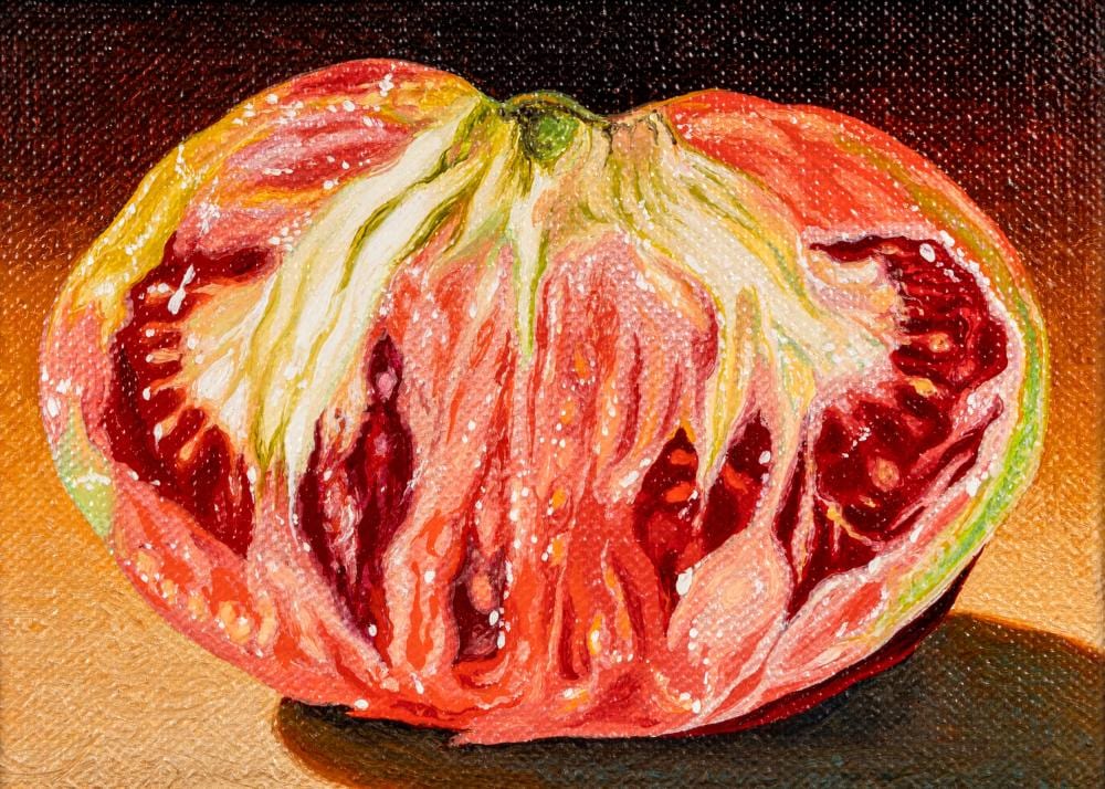 fabio aguzzi pomodoro aperto · Art-Rite · 2023-12-12 Fabio Aguzzi comparable auction result: fabio aguzzi pomodoro aperto