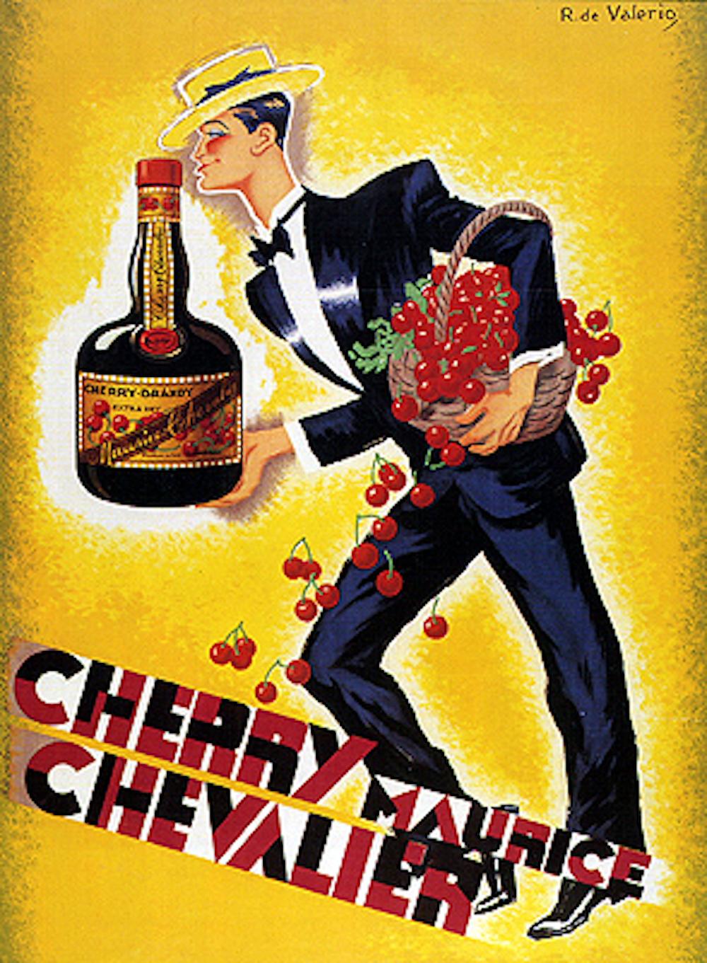 Roger de Valerio comparable auction result: roger de valerio cherry maurice chevalier
