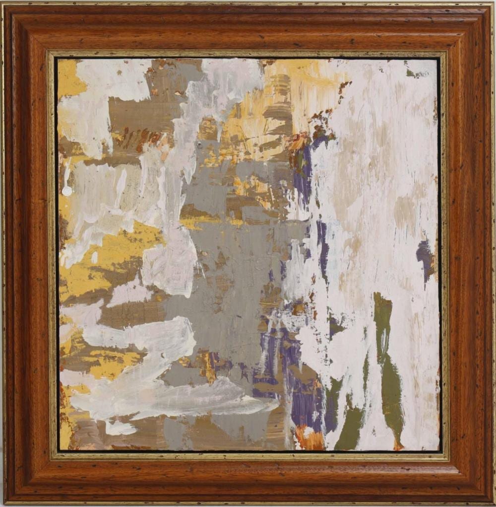 Kehnet Nielsen comparable auction result: kehnet nielsen f 1947 abstrakt komposition olie p masonitplade