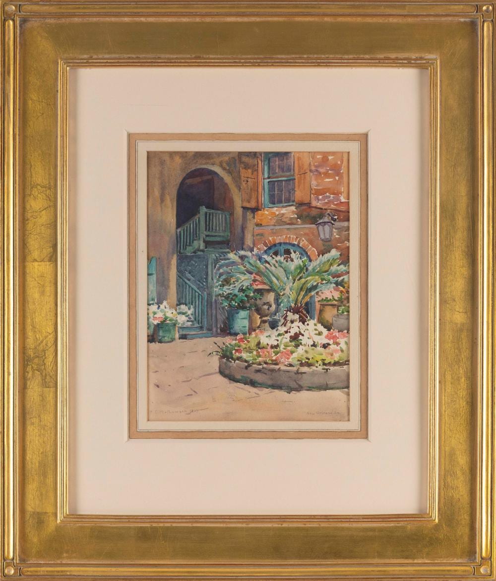 frank convers mathewson rhode island 1862 1941 new orleans la watercolor on paper 12 x 8 75 sight framed 25 5 x 21 5 · Eldred's · 2024-01-05 Frank Convers Mathewson comparable auction result: frank convers mathewson rhode island 1862 1941 new orleans la watercolor on paper 12 x 8 75 sight framed 25 5 x 21 5