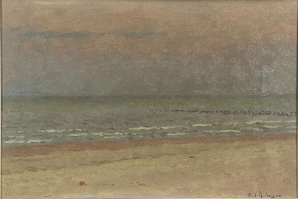 Paul Arntzenius comparable auction result: paul arntzenius 1883 1965 het strand te domburg