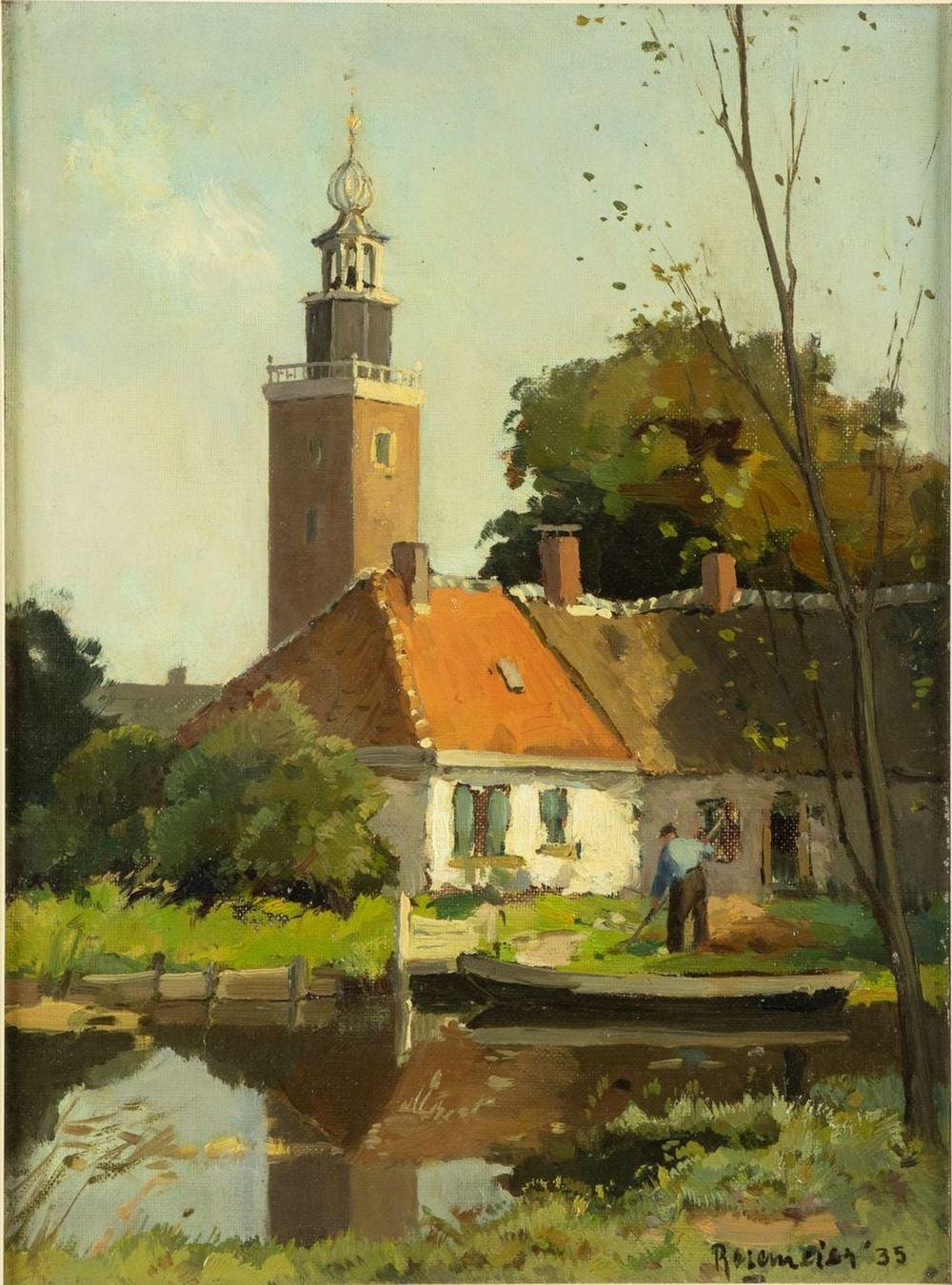 Alexander Coenraad Rosemeier comparable auction result: alexander coenraad rosemeier 1888 1992 gezicht op nieuwkoop