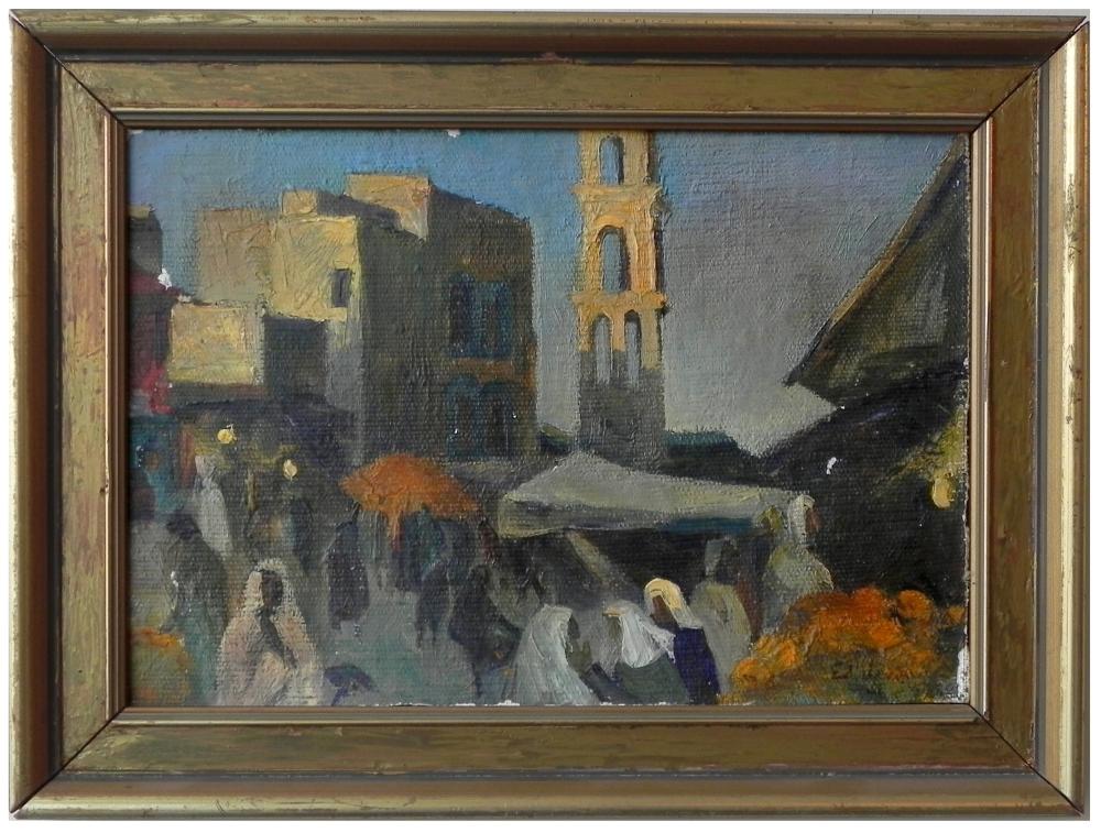 Ed Levin comparable auction result: edward levin israeli belarusian 1934 2019