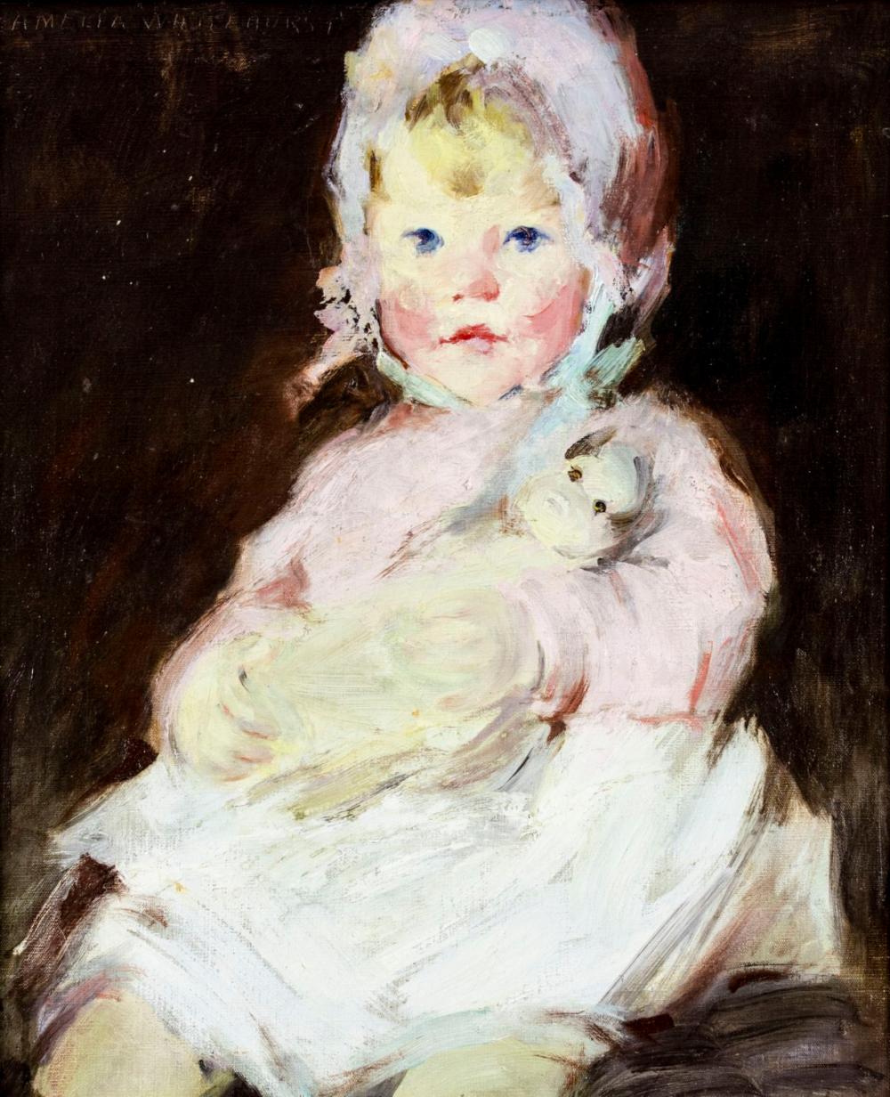 Camelia Whitehurst comparable auction result: camelia whitehurst md 1871 1936 oil painting antique