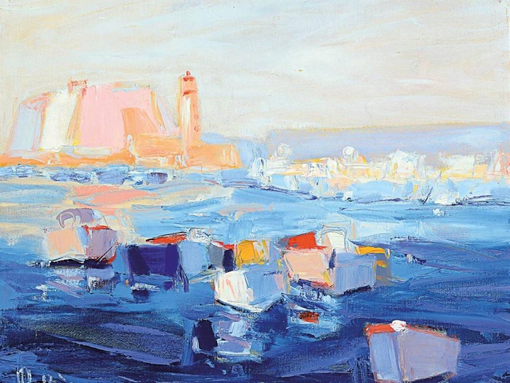 Jean-Pierre Maltese comparable auction result: jean pierre maltese born 1946 antibes oil canvas