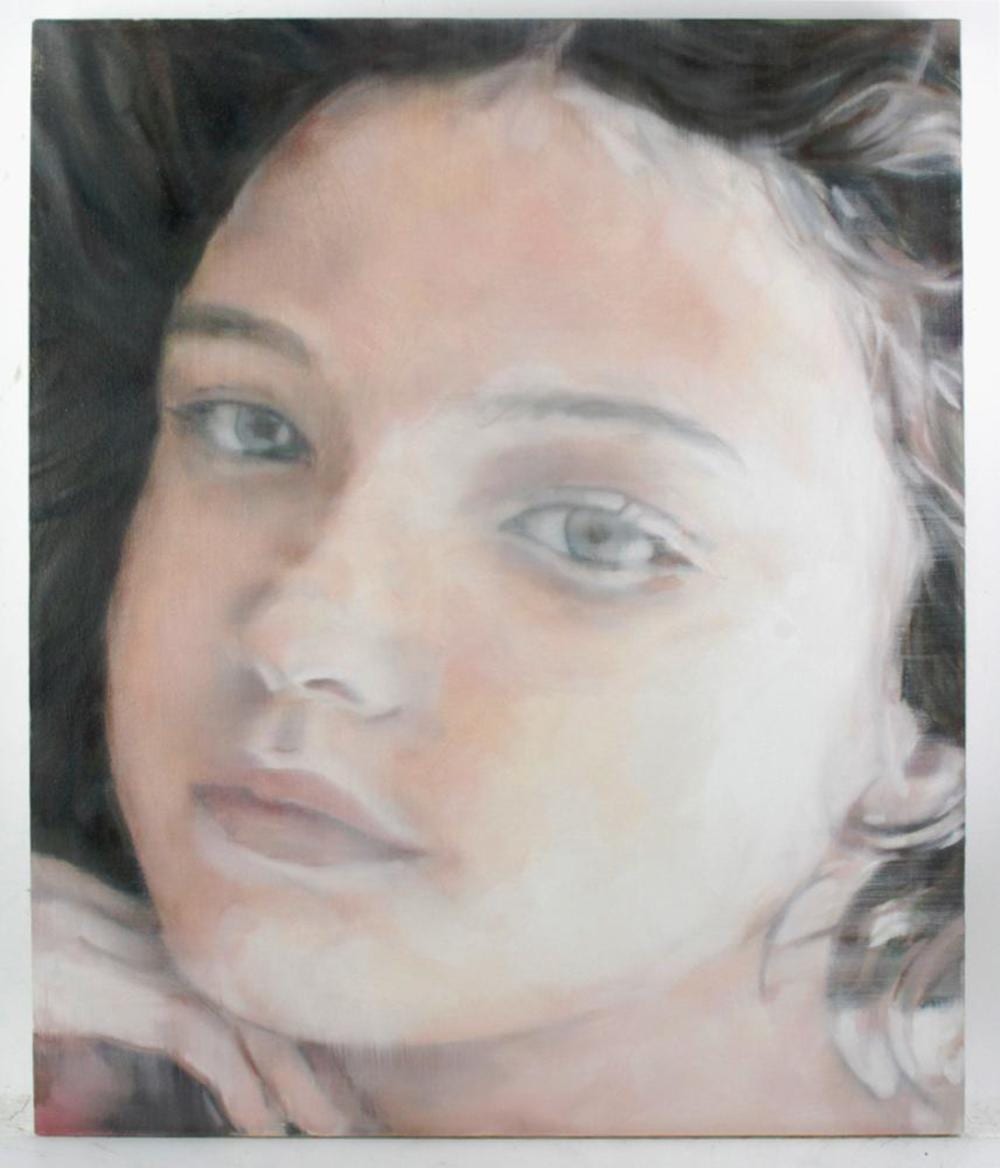 Harding Meyer comparable auction result: harding meyer portrait oil on canvas