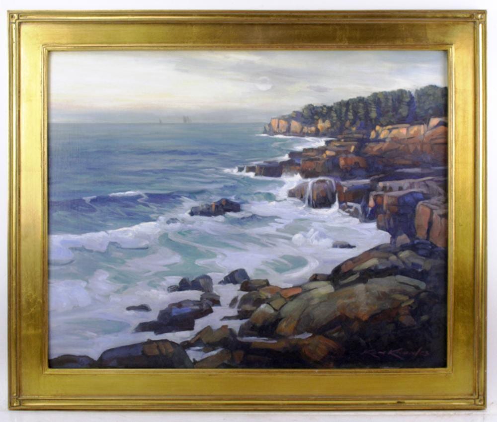 Ken Knowles comparable auction result: ken knowles acadia coastline