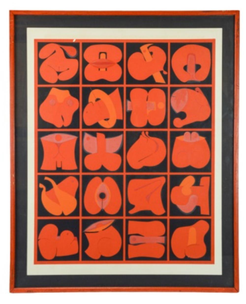Takeshi Kawashima comparable auction result: takeshi kawashima signed numbered serigraph 3