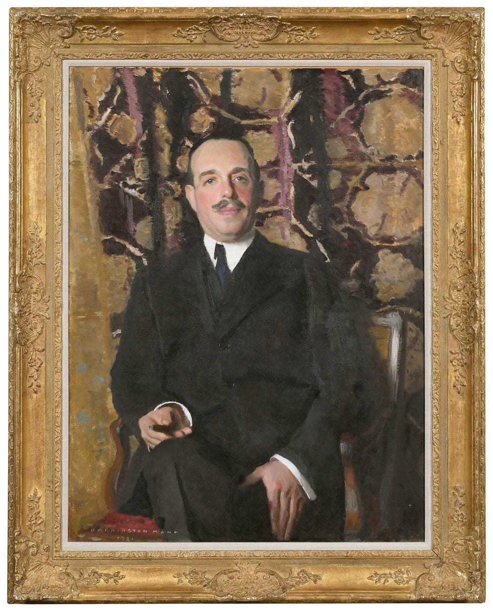 Harrington Mann comparable auction result: harrington mann portrait of art dealer joseph duveen