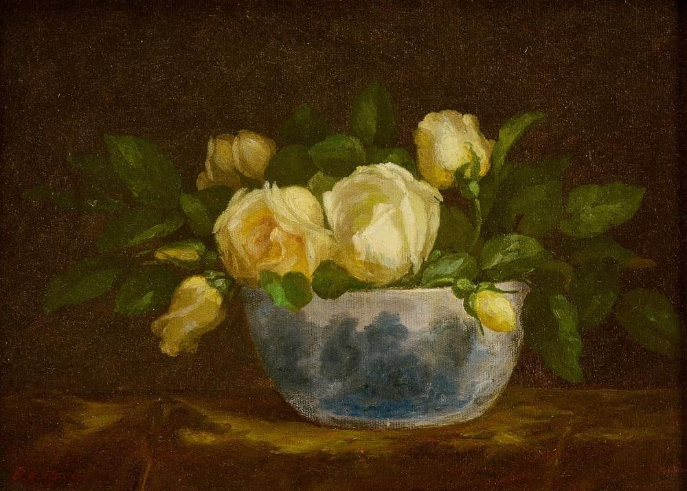 anna eliza hardy floral still life · New England Auctions · 2024-01-11 Anna Eliza Hardy comparable auction result: anna eliza hardy floral still life