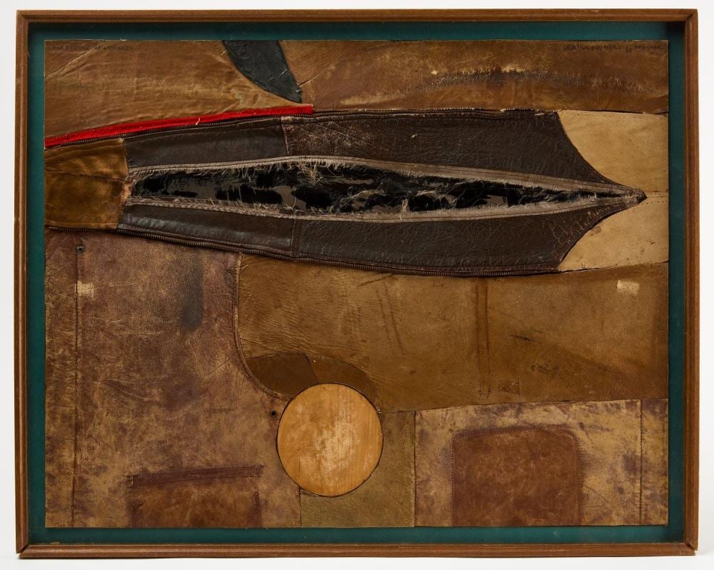 Horst Egon Kalinowski comparable auction result: horst egon kalinowski mixed media collage
