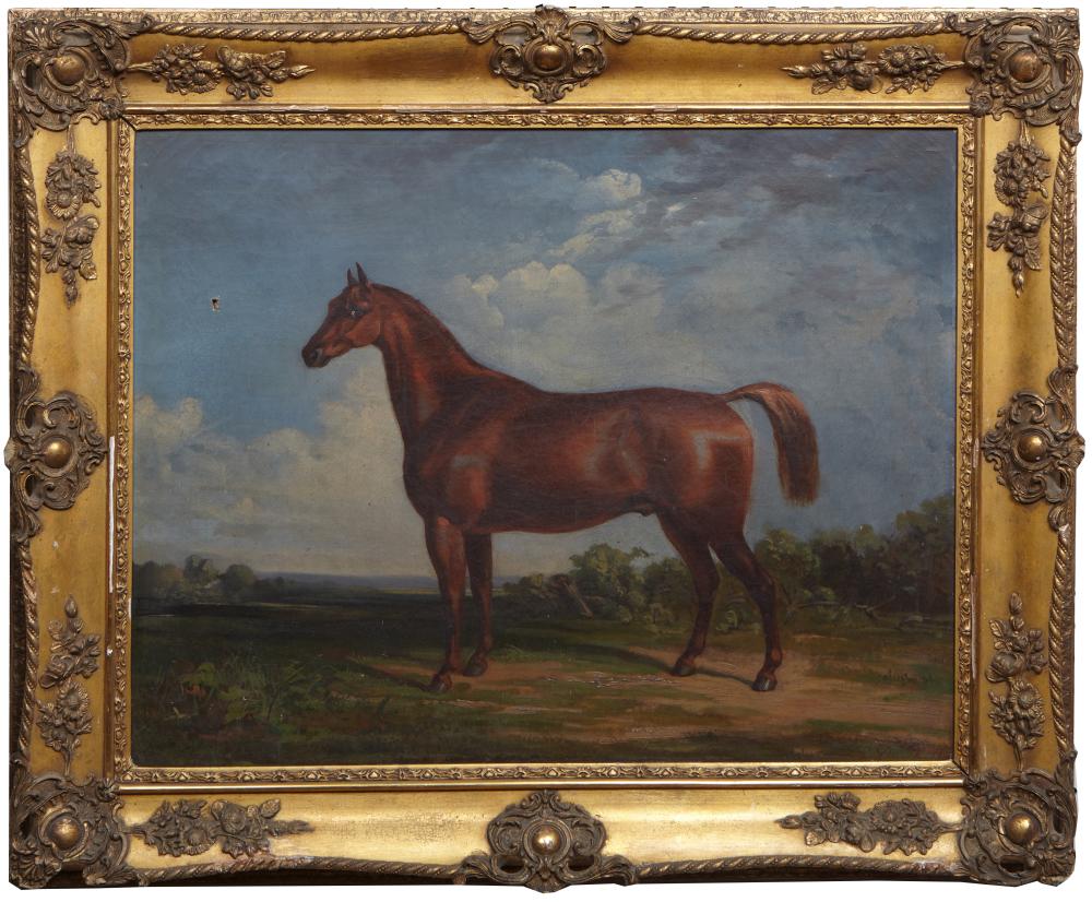 Wilhelm Westerop comparable auction result: wilhelm westerop germany 1876 1954 horse h 20 in w 25 in framed h 26 1 4 in w 31 1 4 in