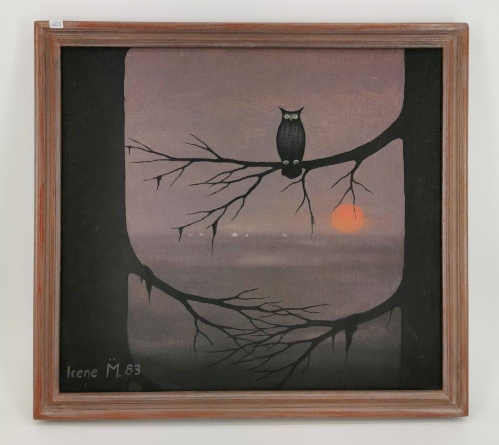 Irene Müller comparable auction result: irene m ller painting
