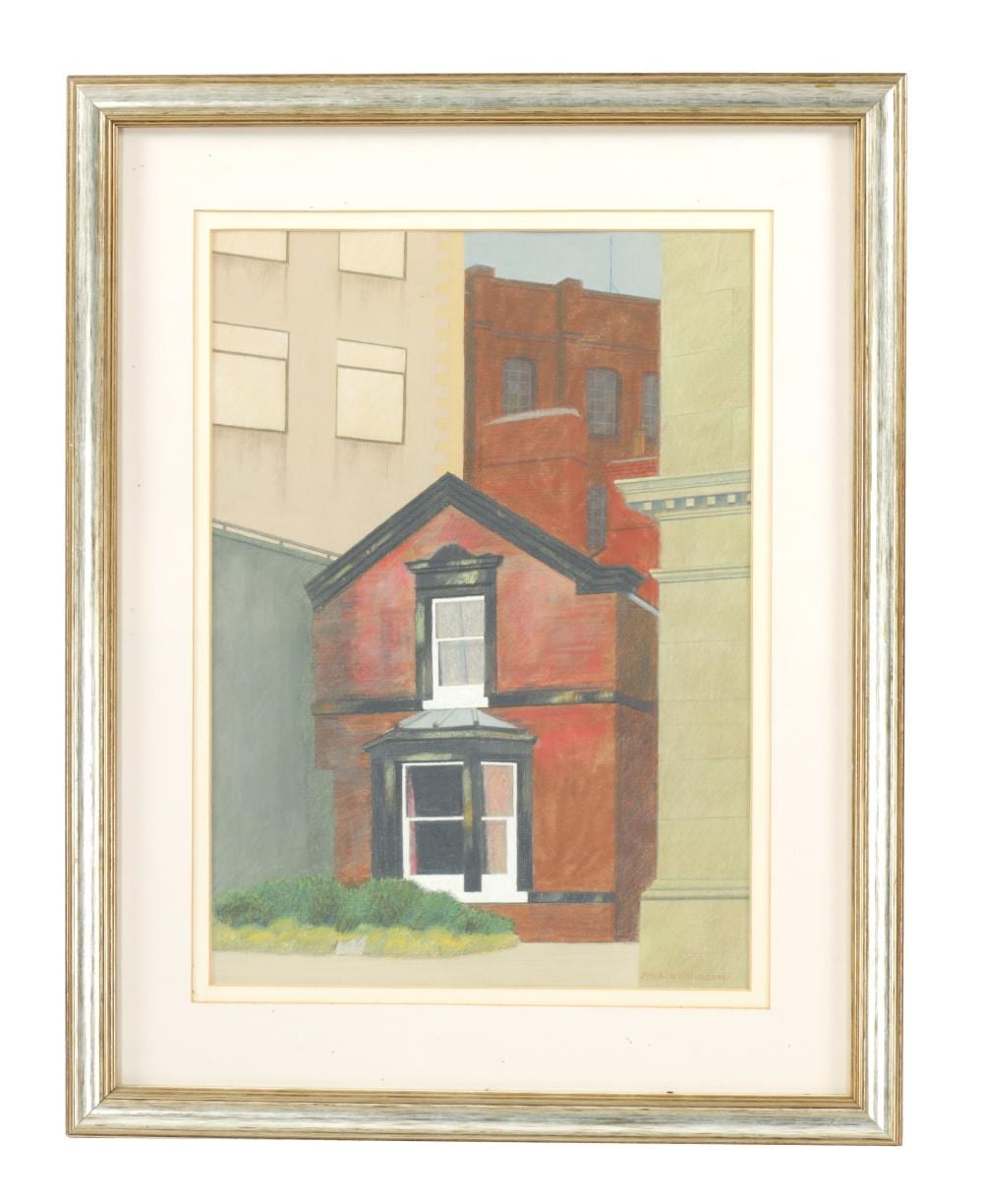 Derek Wilkinson comparable auction result: derek wilkinson 1929 2001 pastel and gouache