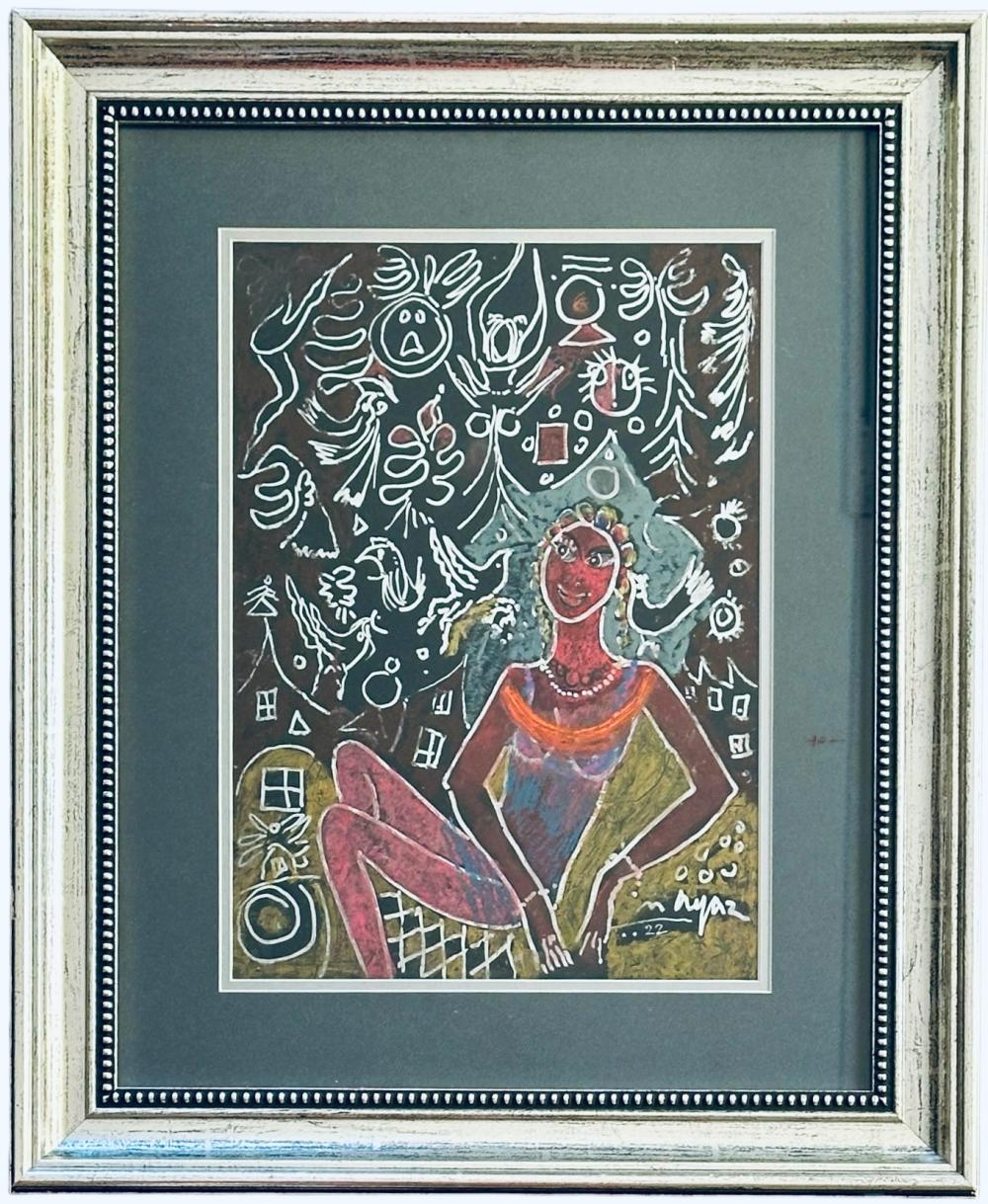 Mustafa Ayaz comparable auction result: mustafa ayaz painting
