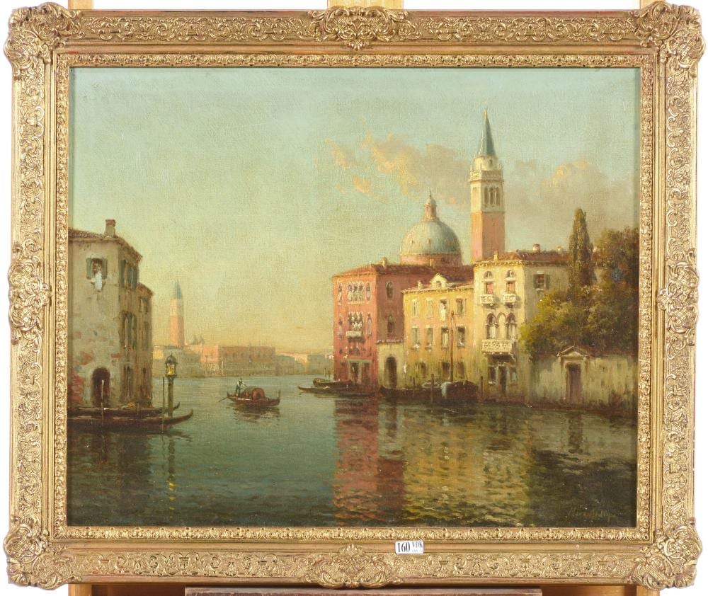 Marc Aldine comparable auction result: tableaux