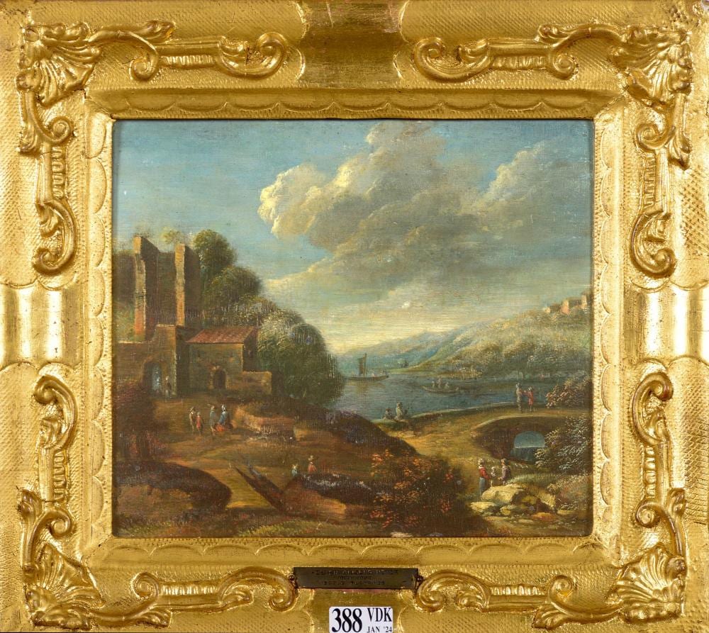 Peeter (1621) Gysels comparable auction result: tableaux