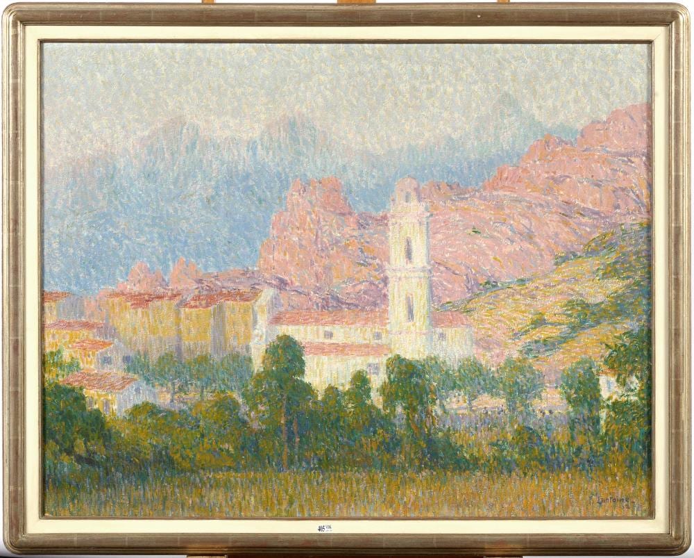 Fernand Lantoine comparable auction result: tableaux