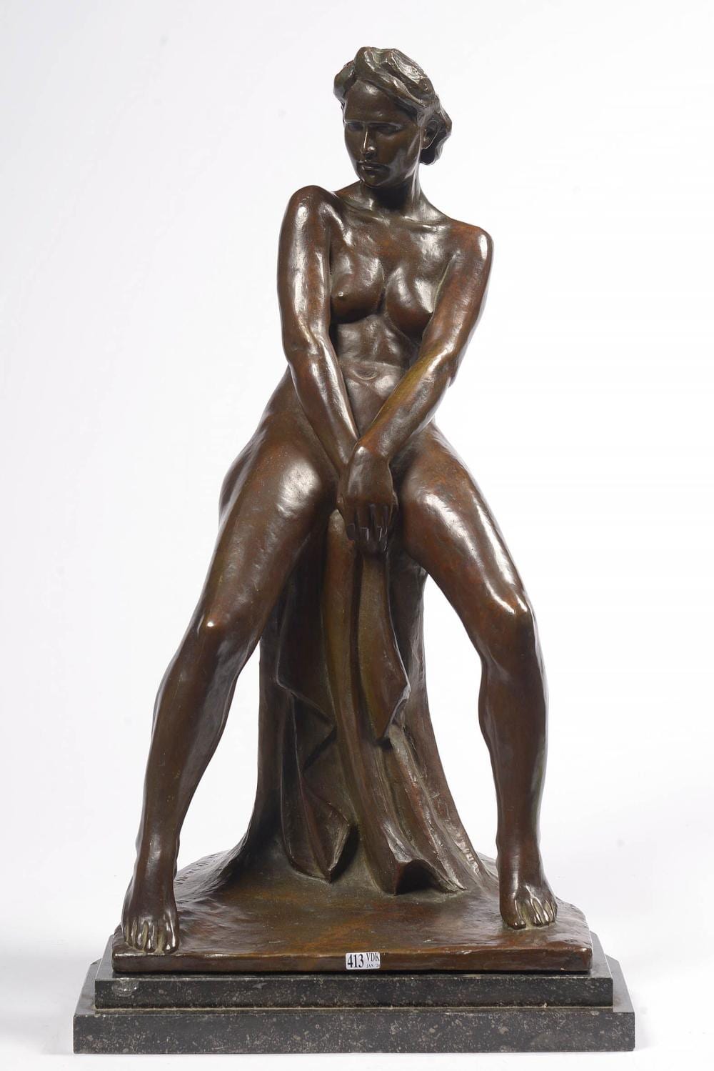 Arthur Dupagne comparable auction result: sculptures