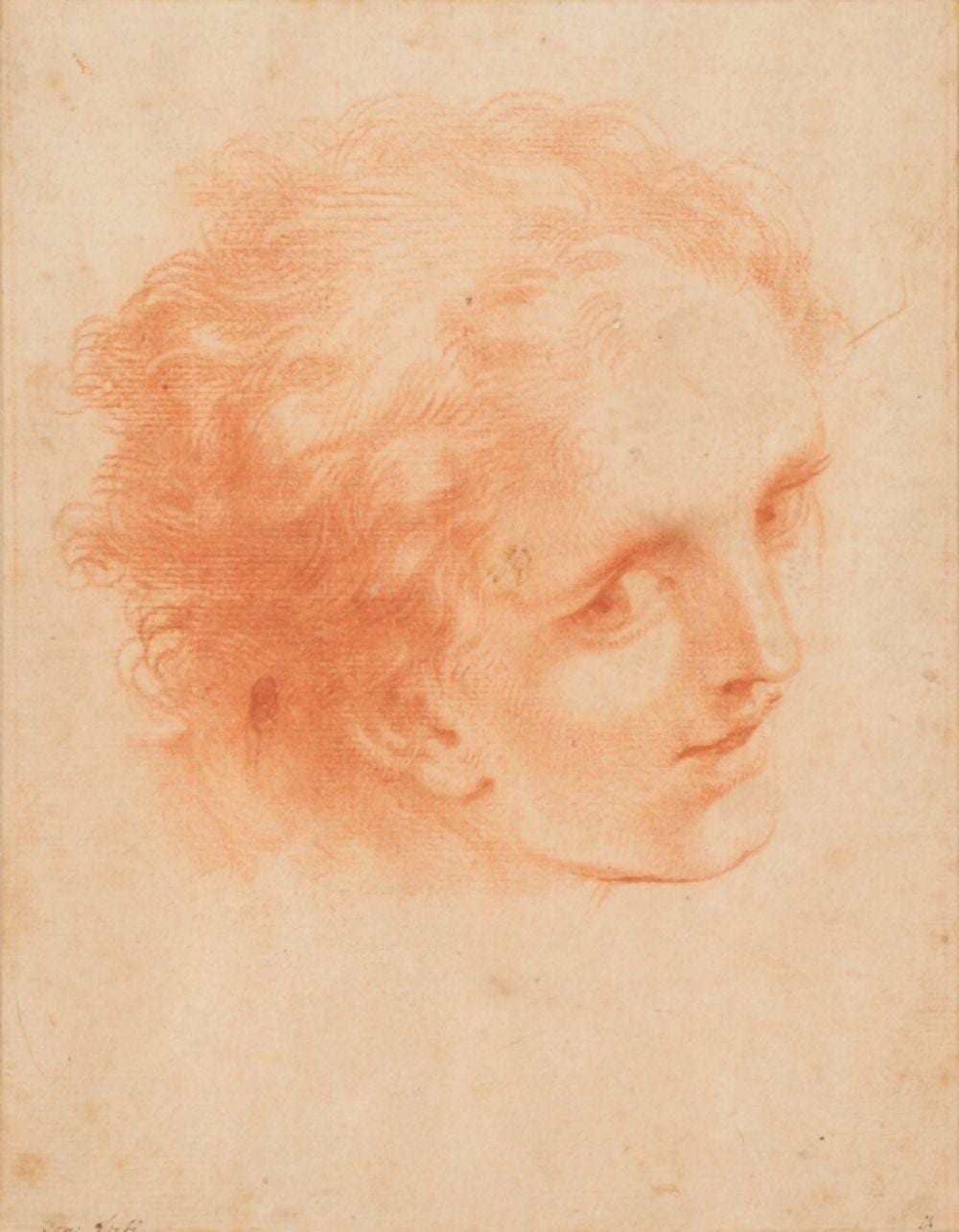 Benedetto Luti comparable auction result: head of a youth