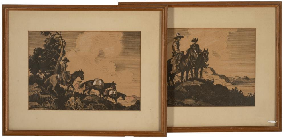 Tillman Parker Goodan comparable auction result: tillman parker goodan 1896 1958 two works
