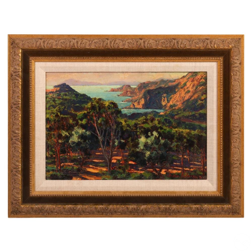 andre delacroix 1872 1934 coast landscape painting · Hill Auction Gallery · 2024-01-31 Andre Delacroix comparable auction result: andre delacroix 1872 1934 coast landscape painting