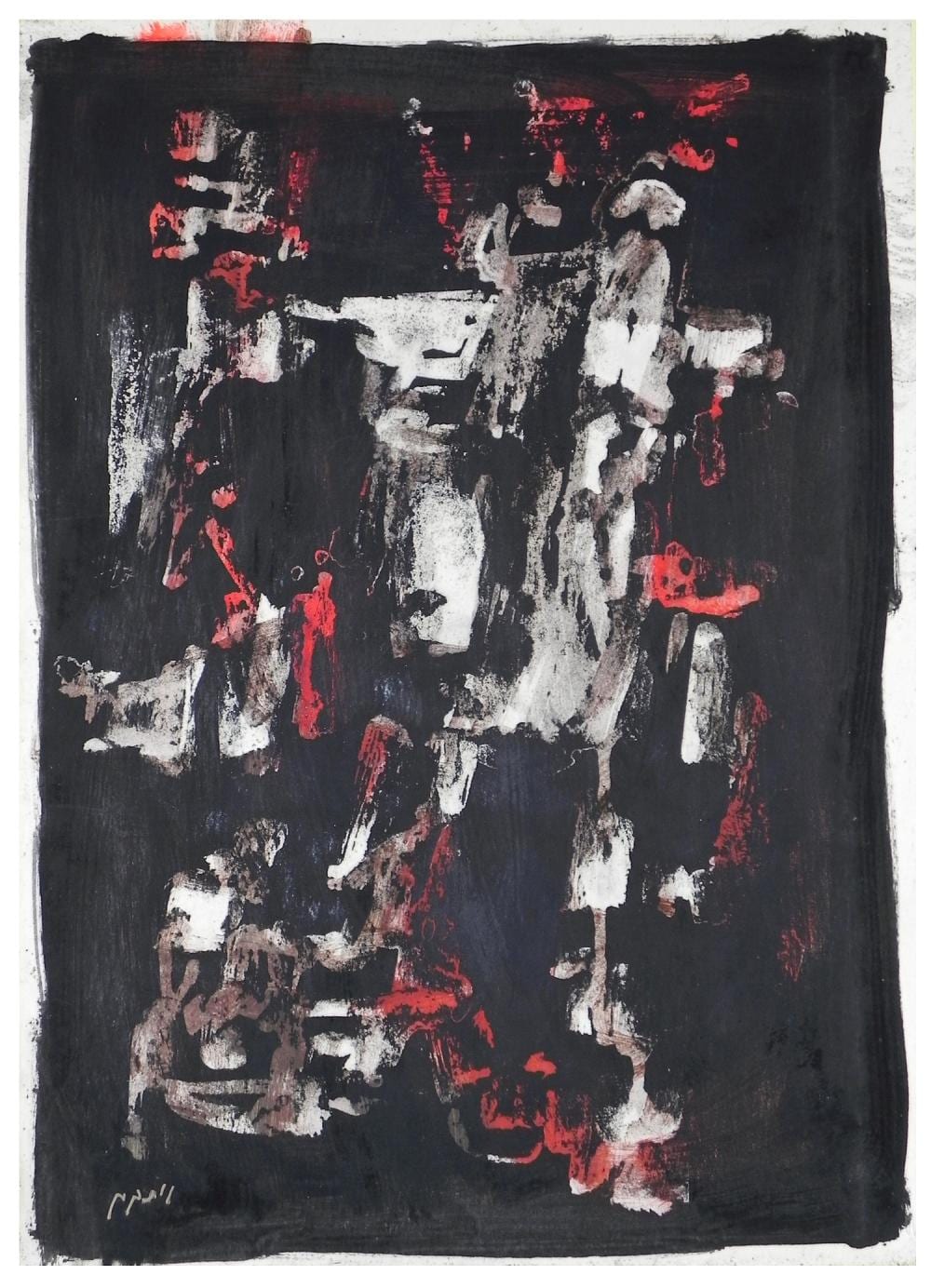 Shlomo Vitkin comparable auction result: shlomo vitkin israeli 1922 2009