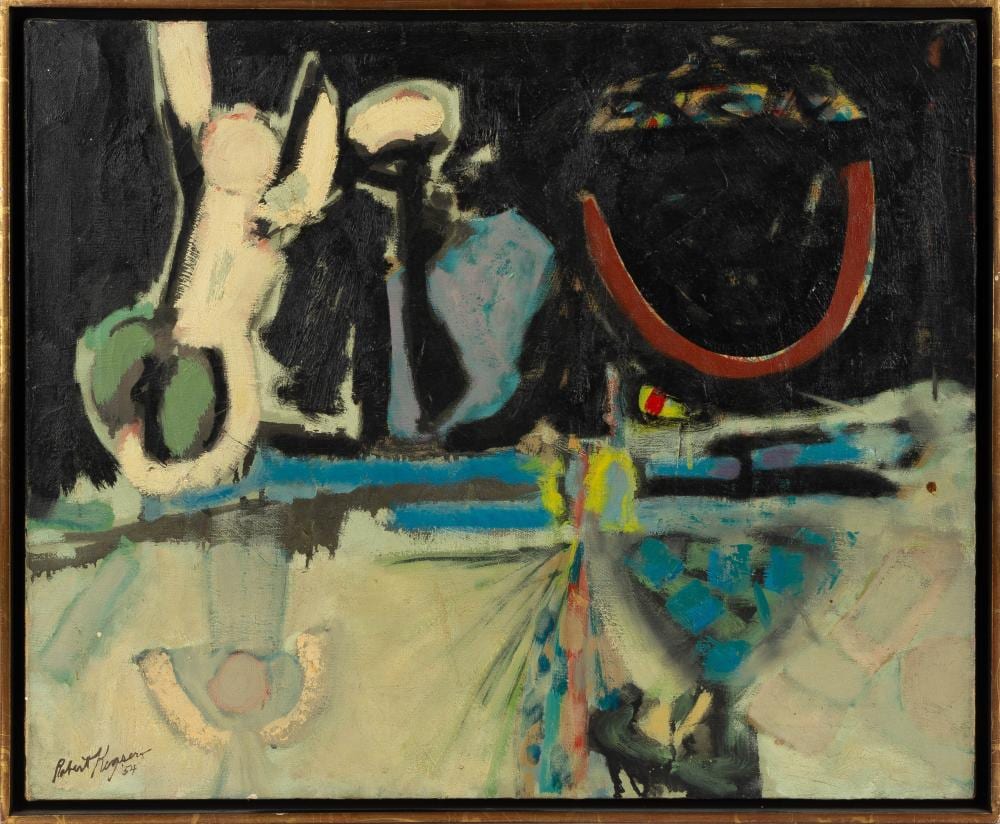 robert keyser american 1924 1999 at night near the water · Cottone Auctions · 2024-01-24 Robert Keyser comparable auction result: robert keyser american 1924 1999 at night near the water