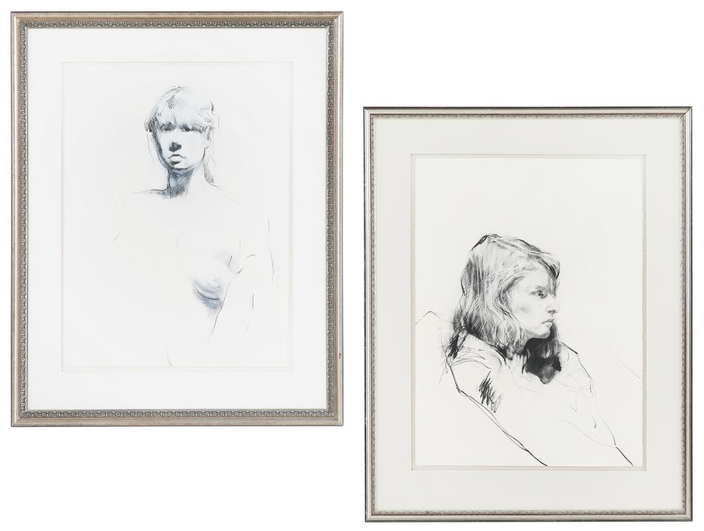Jere Hardy Allen comparable auction result: jere hardy allen american mississippi b 1944 portraits of women