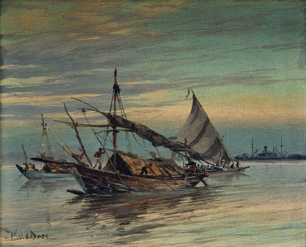 Willem van der Does comparable auction result: willem van der does kapal nelayan