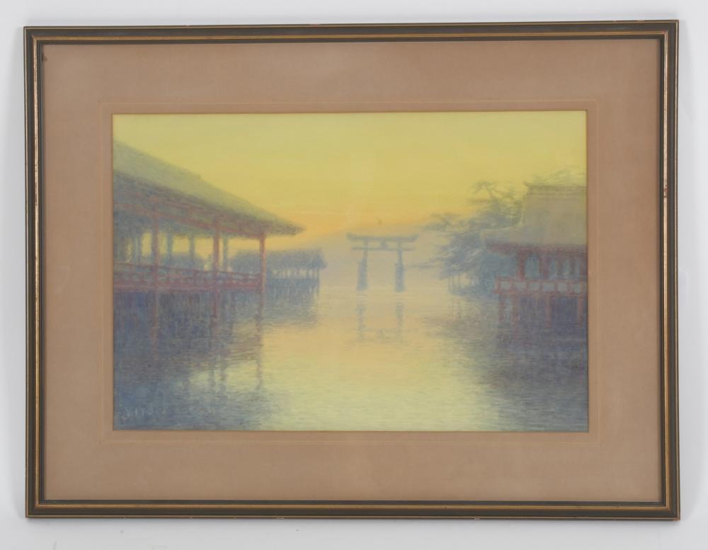 Yoshihiko Ito comparable auction result: ito yoshihiko 1867 1942 watercolor