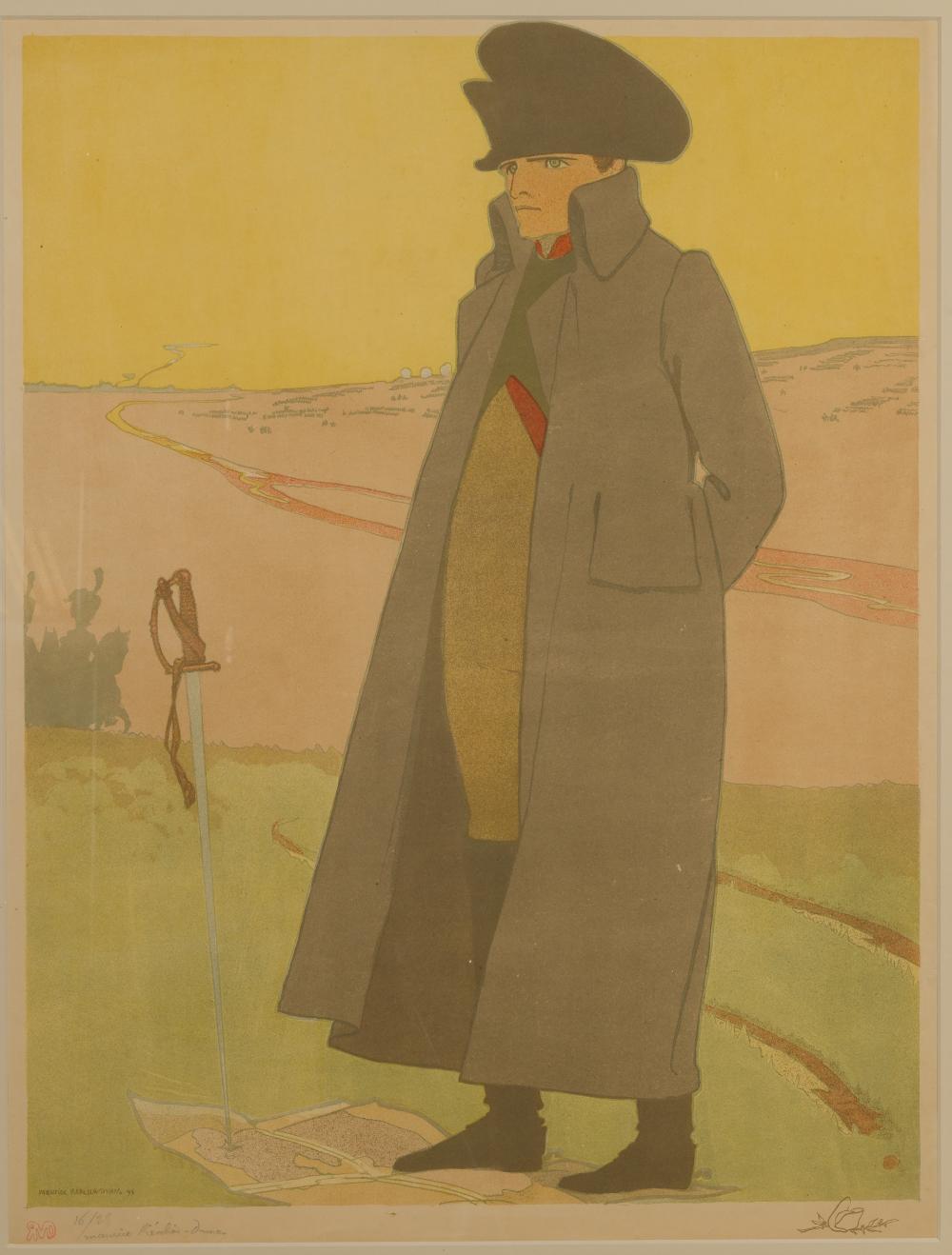 Maurice Realier-Dumas comparable auction result: maurice realier dumas french 1860 1928 napoleon lithograph
