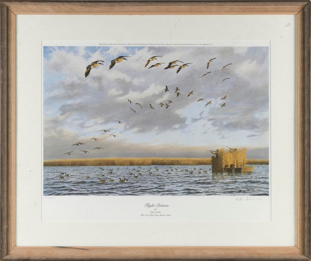 peter corbin new york california 1945 flight pattern 1987 print 20 x 25 framed 28 5 x 34 · Eldred's · 2024-01-29 Peter Corbin comparable auction result: peter corbin new york california 1945 flight pattern 1987 print 20 x 25 framed 28 5 x 34