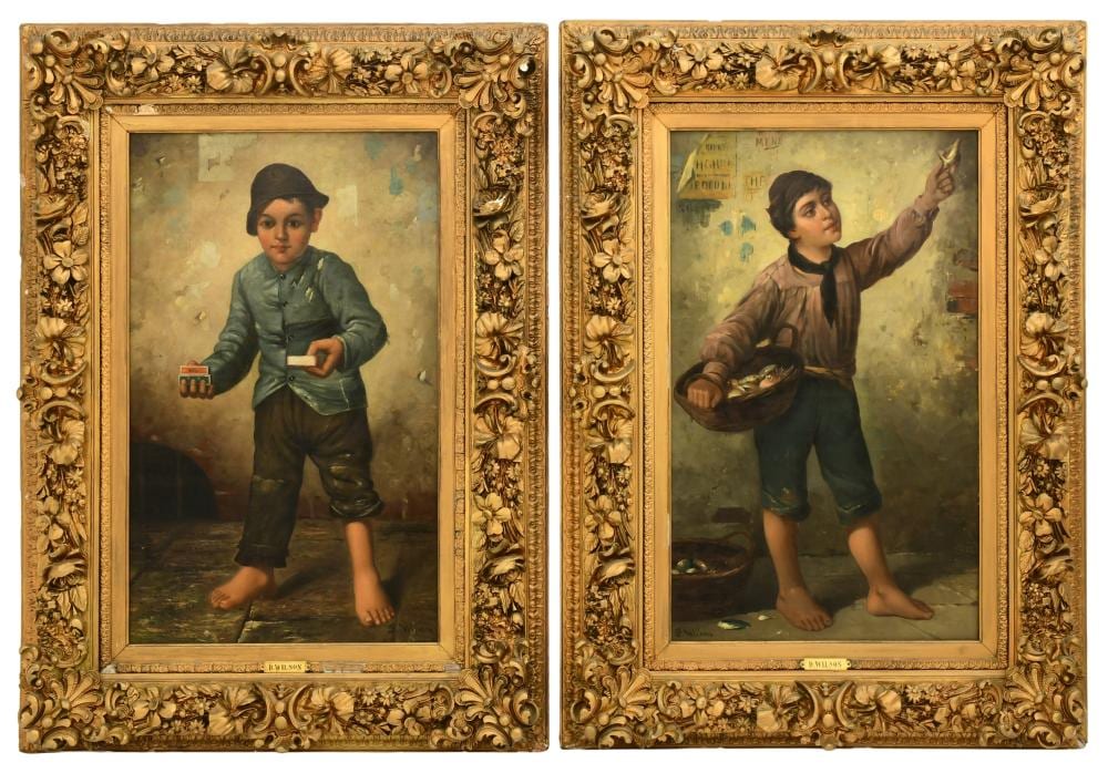 David Forrester Wilson comparable auction result: david forrester wilson english 1873 1950 buy matches buy shells