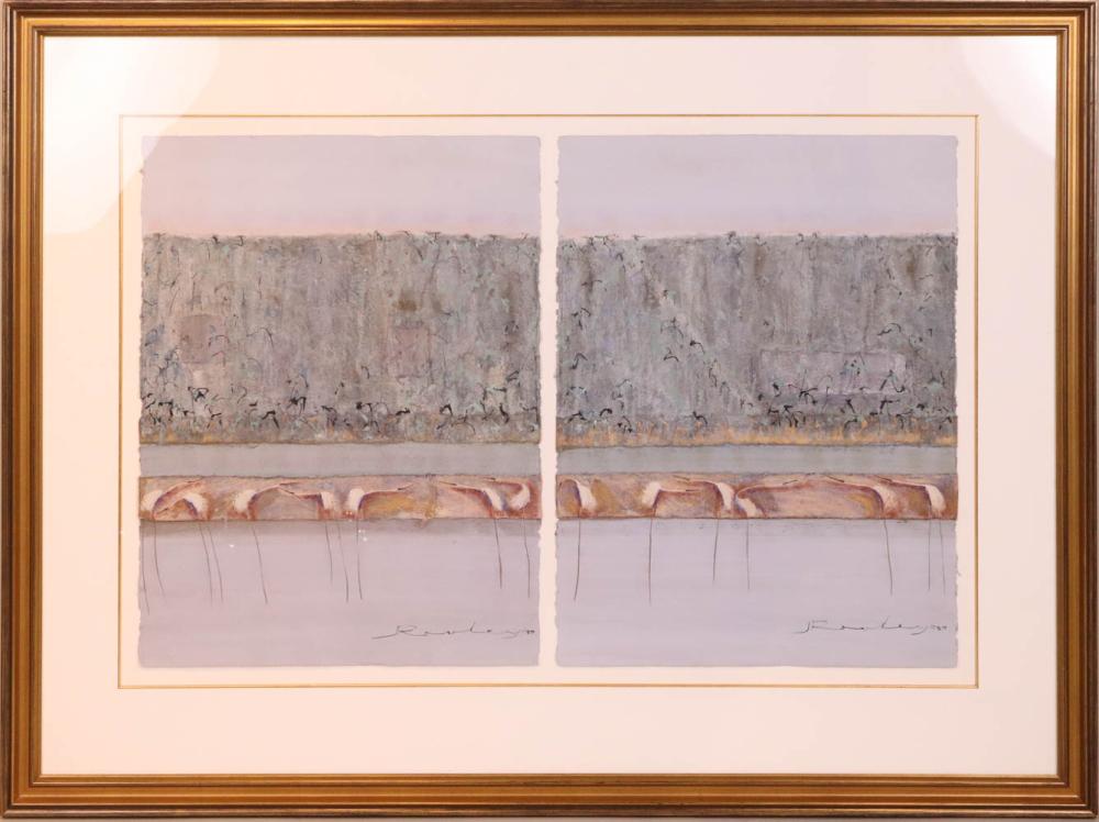 Jann Rowley comparable auction result: jann rowley untitled mixed media
