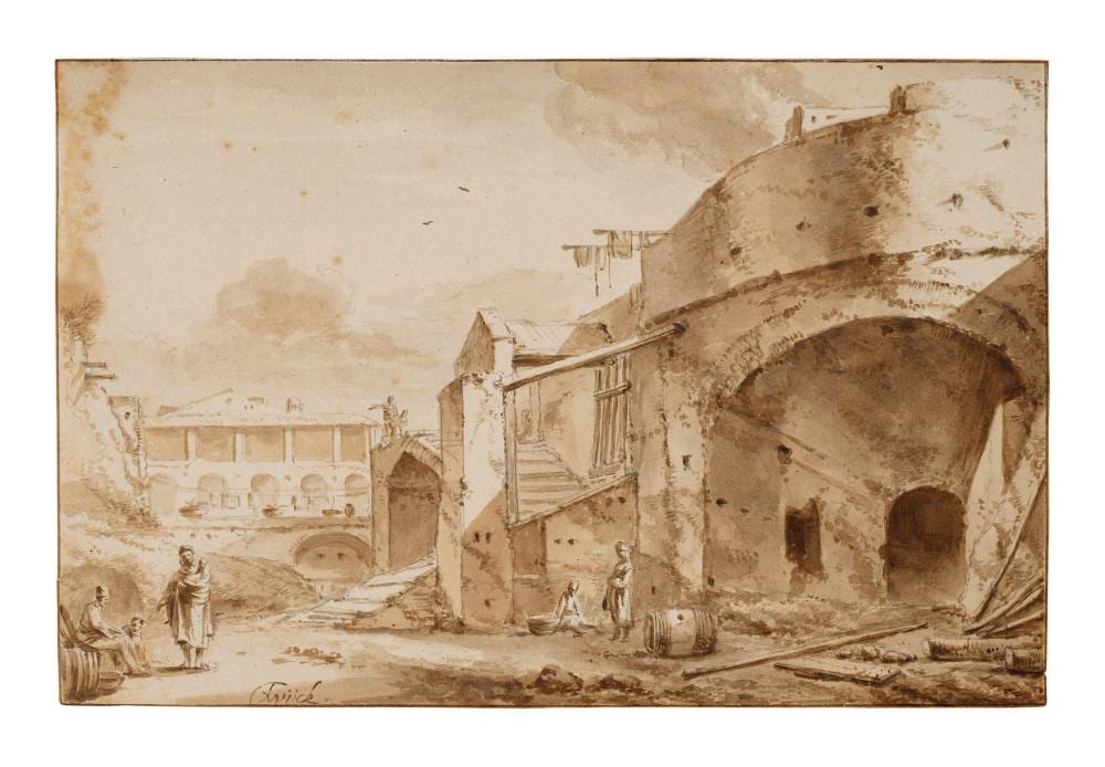 thomas wijck beverwijk 1616 1621 1670 haarlem a street in an italian town · Christie's · 2024-02-01 Thomas Wijck comparable auction result: thomas wijck beverwijk 1616 1621 1670 haarlem a street in an italian town