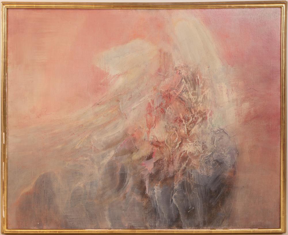 zubel kachadoorian oil on canvas rose tide · Nye & Company · 2024-01-25 Zubel Kachadoorian comparable auction result: zubel kachadoorian oil on canvas rose tide