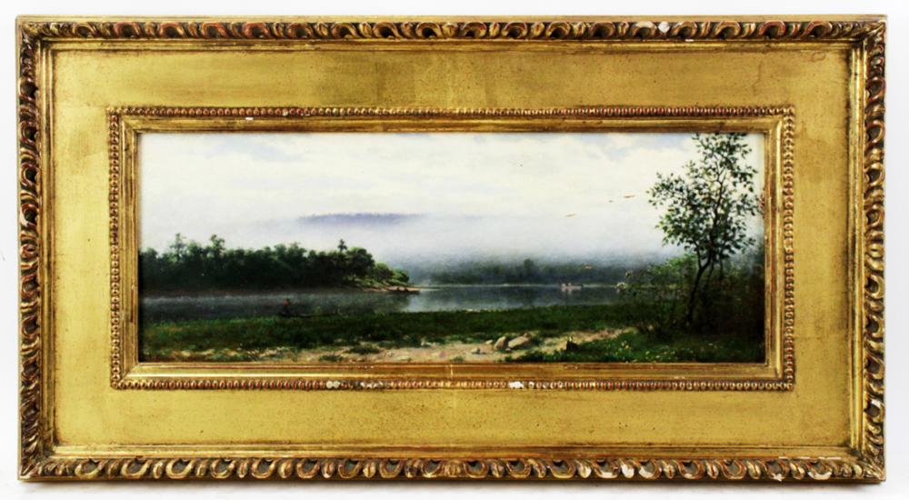 Charles Caryl Coleman comparable auction result: charles caryl coleman florentine river landscape