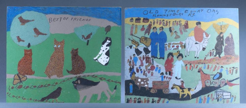 2 hazel kinney artworks · Quinn's Auction Galleries · 2024-01-26 Hazel Kinney comparable auction result: 2 hazel kinney artworks